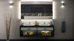 Lumines profile type D lacquered white, 1 m